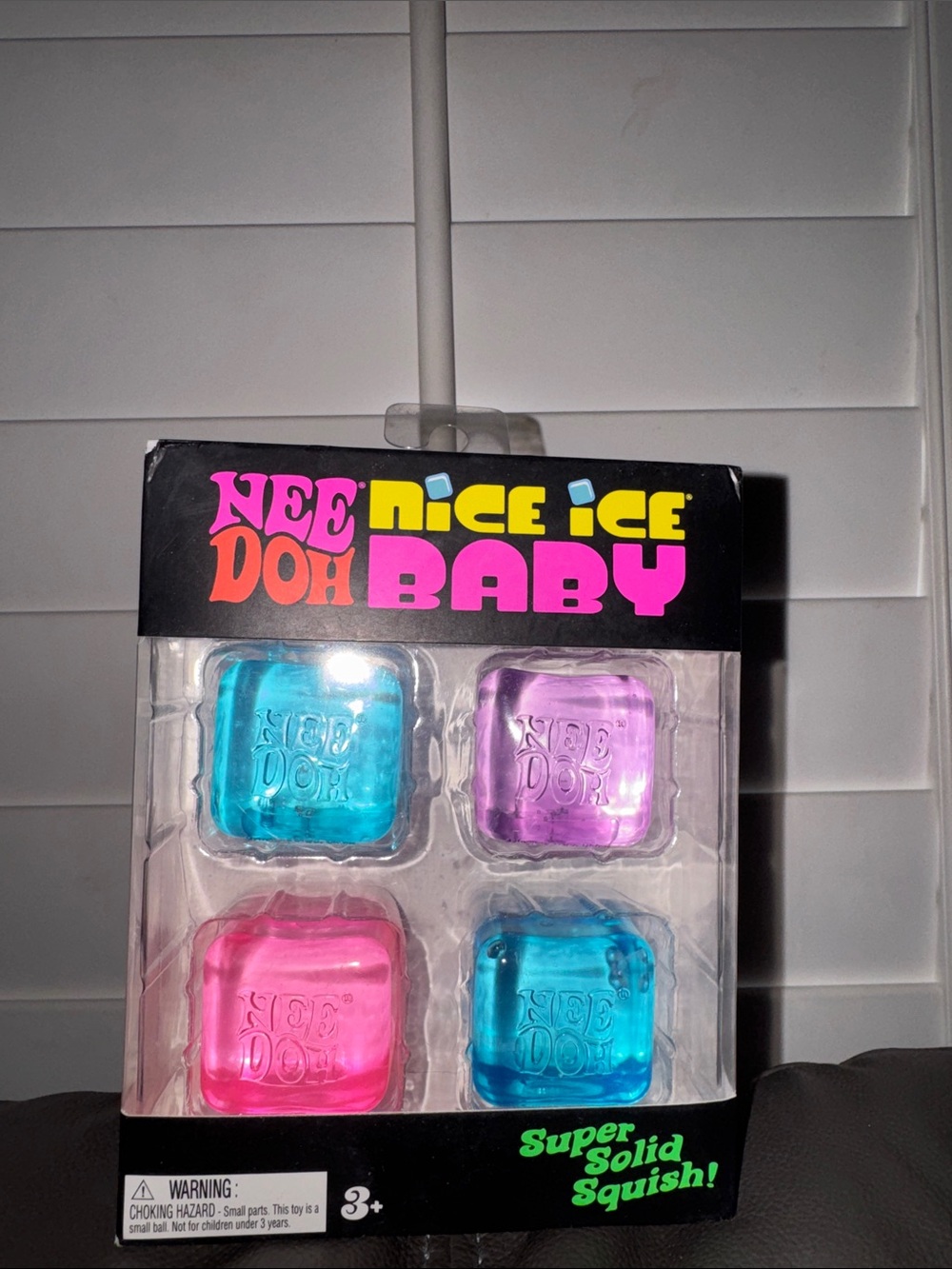 Schylling Super Solid Squishies Set - Blue, Purple, Pink- NICE ICE BABY!🧊🧊🧊🧊